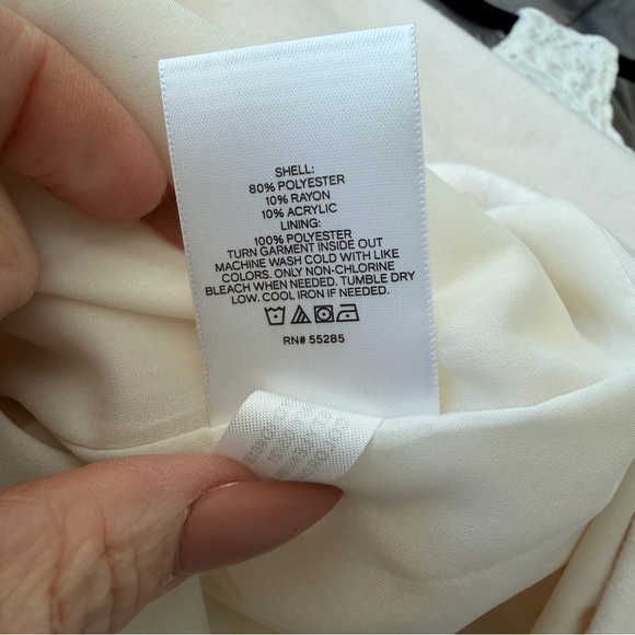 NWT Express Cream white Coat for Women. Sz xs - Picture 9 of 10